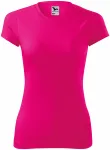 Ženska sportska majica, neonsko ružičasta
