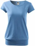 Ženska trendy majica, plavo nebo
