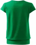 Ženska trendy majica, trava zelena